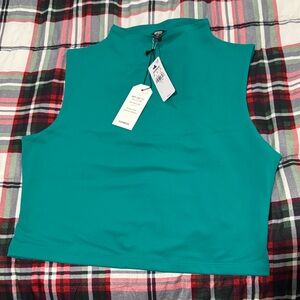 Express Teal Sleeveless Top